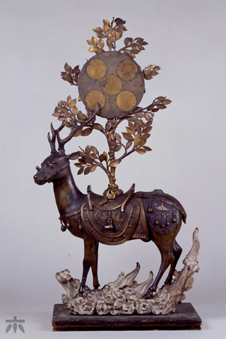hosomi museum Deer Bearing Symbols of the Five Kasuga Honji-Butsu